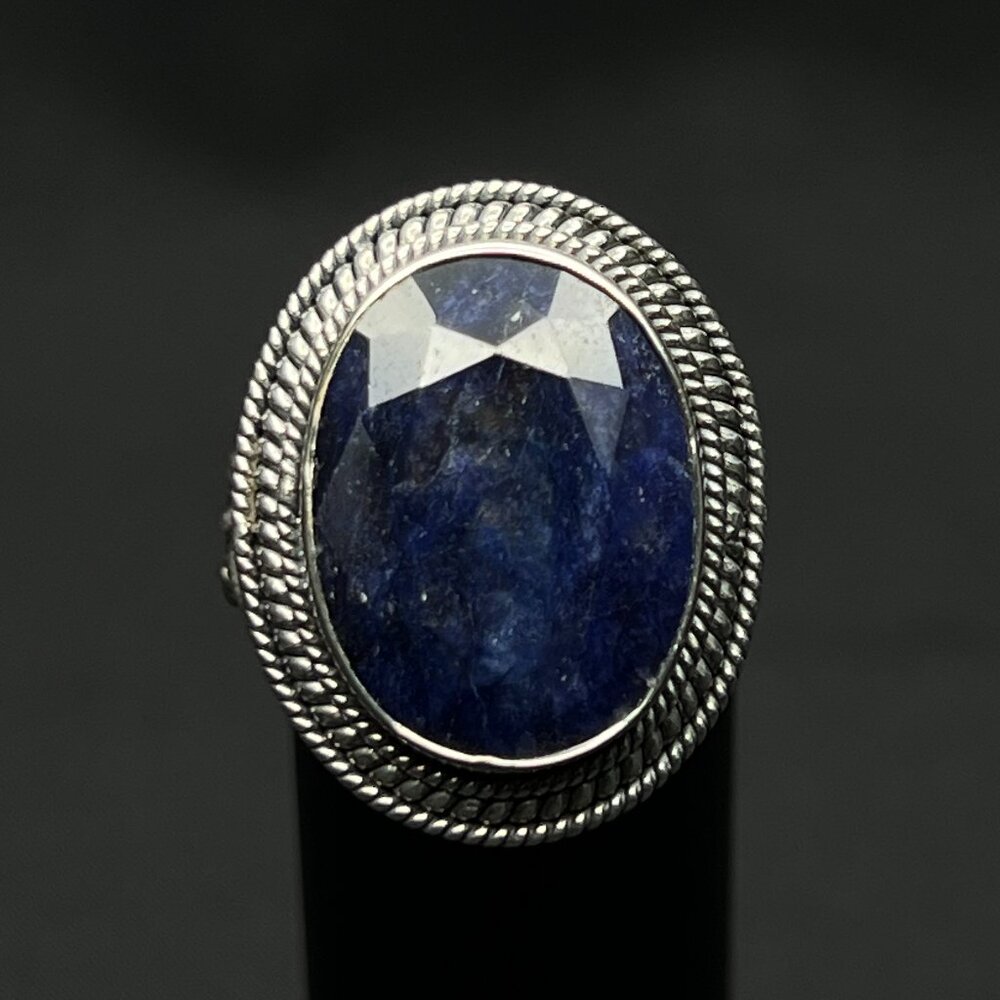 Lapis Lazuli Statement Ring